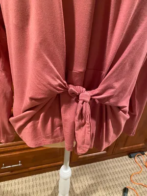 Pink Long Sleeve Blouse thumbnail 3