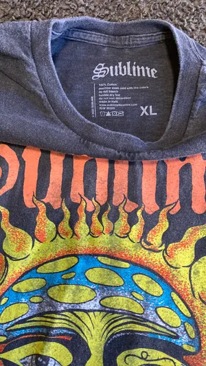 Sublime Black Vintage Look XL thumbnail 2