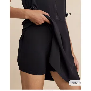 Lou & Grey‎ Wanderweave Active Pocket Dress Women's XL Black Sleeveless Casual thumbnail 4