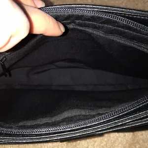 Esprit VTG Y2K Faux Leather Vegan Small Black Carry Hand Bag thumbnail 11