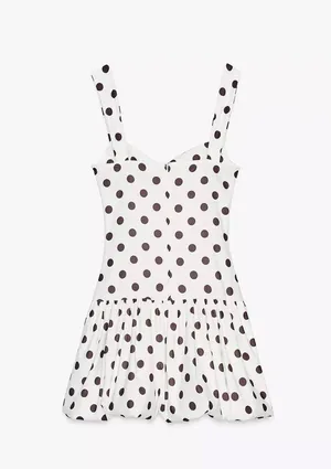 ZARA Polka Dot Balloon Mini Dress thumbnail 9