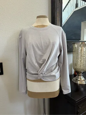 Lululemon Tuck & Gather Pullover long sleeve 6 thumbnail 4