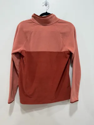 L.L. Bean Fleece Pullover Women Quarter Zip Colorblock Outdoor Size Small thumbnail 6