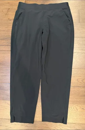 Athleta Brooklyn Mid Rise Ankle Pant Size 12 in Black - C30-100 thumbnail 1