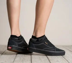 Vans Old Skool Cordura Mix Black - Men's Size 7 US (Women's 8.5) - Pre-owned thumbnail 1