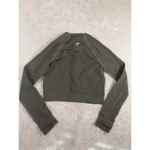 gymshark vital seamless warm jacket Medium Green thumbnail 9