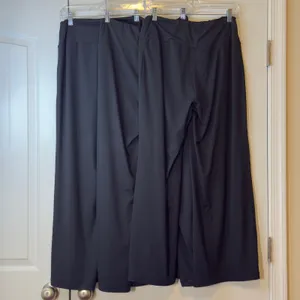 Showitty Set/3 Wide Leg Lounge Pants High Waisted‎ Drawstring Yoga Trousers XL thumbnail 4