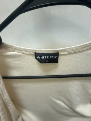 White Fox Boutique Cream Ribbed Cropped Long Sleeve Cardigan thumbnail 2
