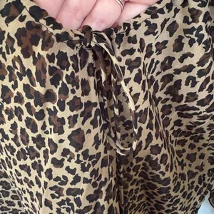 Y2K Leopard Animal Print Career Top Slinky 2000s Blouse Cheetah Girls Medium thumbnail 7