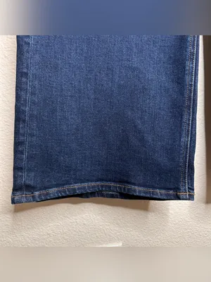 Quince Bella Stretch Wide Leg Jeans 28” in Midnight Blue 27 thumbnail 8