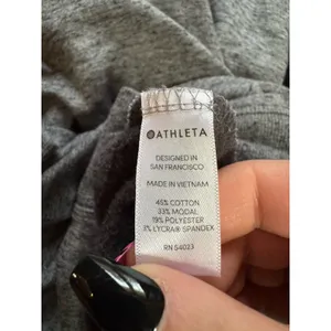 Athleta Long Sleeve Lightweight Weight Shirt Women Size Large Stretch Thumb Hole thumbnail 11