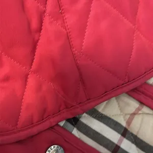 BURBERRY LONDON Women’s Red Diamond Quilted Jacket Size S thumbnail 10