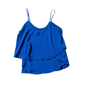 Alya Women's Royal Blue Thin Strap Short Top thumbnail 2
