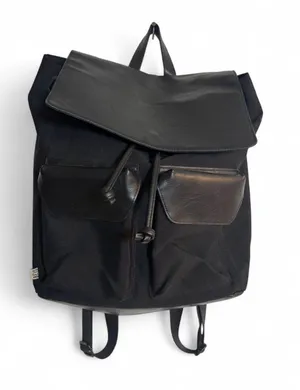 BEIS Revolve Backpack Diaper Bag Baby Maternity Lightweight Black thumbnail 1
