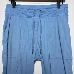 Lululemon Women Cropped Pants 8 Utility Blue Dance Studio Mid-Rise Pull On thumbnail 11