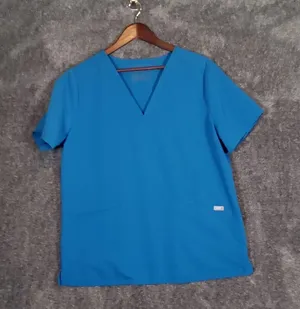 Figs casma scrub women's top 3 pocket extra large blue color thumbnail 1