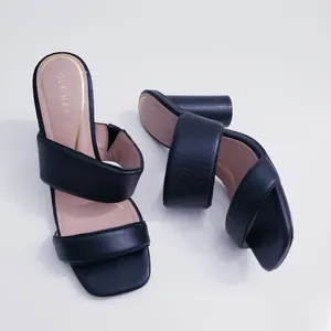 Cole Haan Leather Reina 2 Chunky Heels thumbnail 2