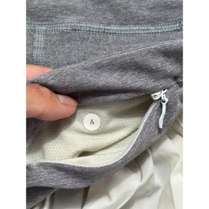 Lululemon Women's Pleat To Street Skirt White Heathered Size 4 thumbnail 3