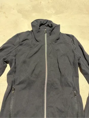 Lululemon Black Zip-Front Jacket sweatshirt thumbnail 4