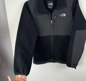 The North Face Denali Black Polartec Fleece Jacket Sz Small Full Zip thumbnail 4