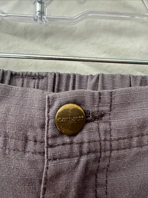 Carhartt Y2K Women's Wide Leg Cargo Pants in Dark Gray thumbnail 2