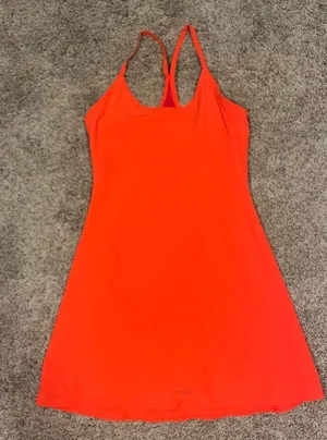 Outdoor Voices Orange Exercise Dress thumbnail 2
