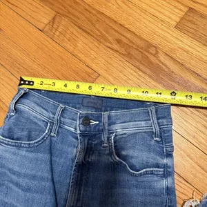 Mother The Hustler Ankle Fray in Can't Stop Staring Size 25 thumbnail 8