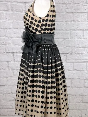 Anthropologie Burlapp Polka Dot Dress NWT – Size 4 thumbnail 3