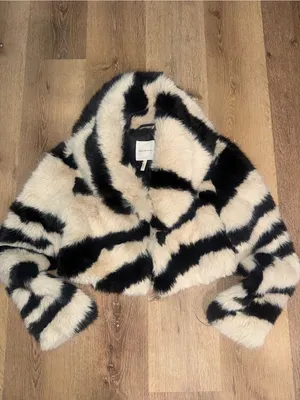 Avec Les Filles Faux Fur Jacket thumbnail 2