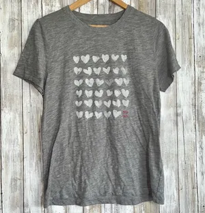 J. Crew Knit Goods Grey MaMa Tee •Medium thumbnail 2