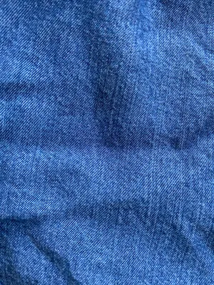 EXPRESS Chambray Denim Tie Back Crop Sz M thumbnail 6