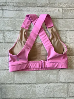 Lululemon All Sport Bra Adjustable Cross Back Size 4 thumbnail 2