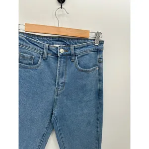 Princess‎ Polly Women Flare Bootcut Denim Jeans Medium Wash Cotton Size 4 thumbnail 4