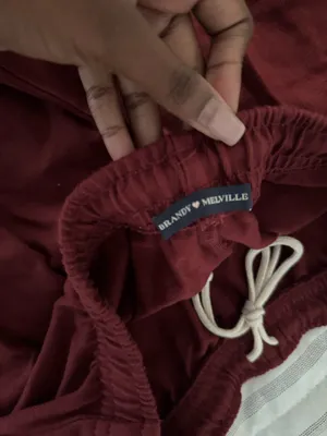 Maroon Brandy Melville sweats thumbnail 3