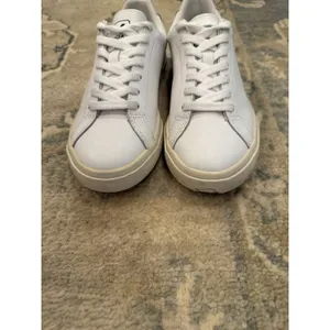 VEJA Low Esplar Leather Lace-Up Sneakers | White Great Condition Size 5 EUR 36 thumbnail 9