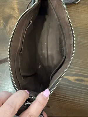 Fossil dawson leather crossbody thumbnail 4