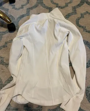 Athletic White Sweatshirt  thumbnail 2