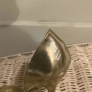 Gucci Gold Heeled Sandals thumbnail 3