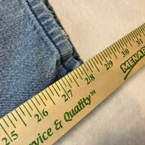 Pacsun Baggy Carpenter Jeans Light Wash Denim Women's Size 28x30‎ thumbnail 11