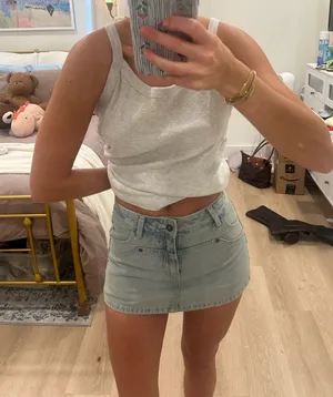 Cider Jean Skort Mini thumbnail 1