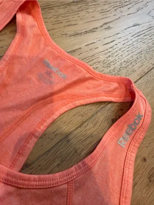 Reebok Athletic Racerback Tank - Coral thumbnail 3