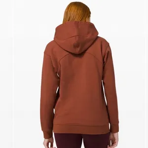 Lululemon M/L All Yours Graphic Hoodie Sweatshirt Dark Terracotta Earthy Neutral thumbnail 9