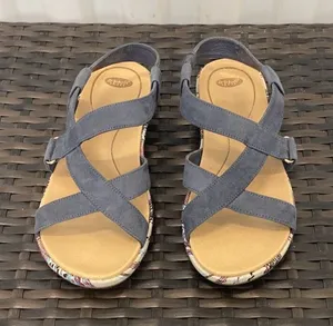 Dr. Scholl sandals women’s size 7.5 Blue thumbnail 1