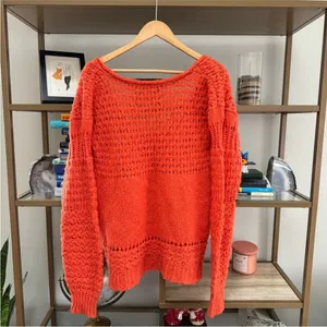 Free People Slouchy V Neck Sweater thumbnail 5