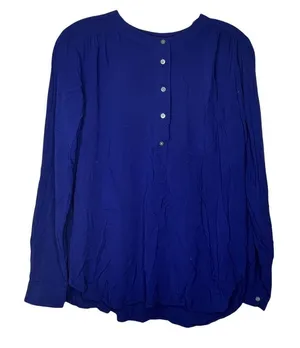 Loft‎ Blue Top thumbnail 1