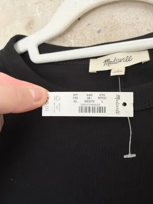 Madewell the '90s Crewneck Tee in Compact Cotton thumbnail 3
