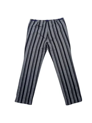 Brooks Brothers 346 Pants Women 14 Striped Wide Leg Linen Blend Casual thumbnail 4