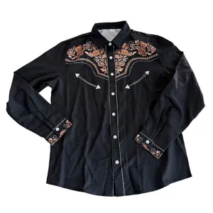 NEW Women's Western Style Long Sleeve Button Up Top Size Small #260505 thumbnail 1