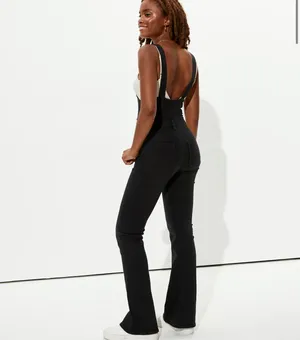 Next level flared overalls  thumbnail 2