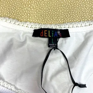 dELiA*s by Dolls Kill Pretty Fly Wrap Front Crop Top thumbnail 4